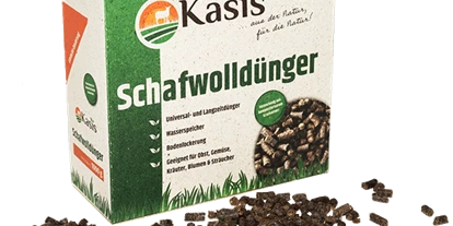 Händler - Selbstabholung - Großpertenschlag - Schafwolldünger:
Inhalt: 1 kg
Preis: € 7,90 - Erzeugung von Schafwollpellets