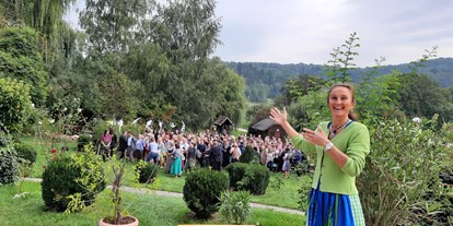 Händler - Unternehmens-Kategorie: Gastronomie - Bergham (Alkoven, Leonding) - Hofgarten: Outdoor- Bereich  - Stadlerhof Wilhering