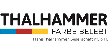 Händler - Zahlungsmöglichkeiten: Sofortüberweisung - PLZ 4840 (Österreich) - Logo Thalhammer - Farbe belebt, Hans Thalhammer GesmbH