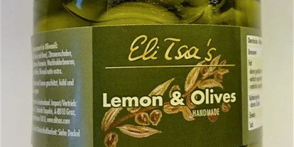 Händler - Selbstabholung - Gasselberg - lemon olives - EliTsa e.U. 