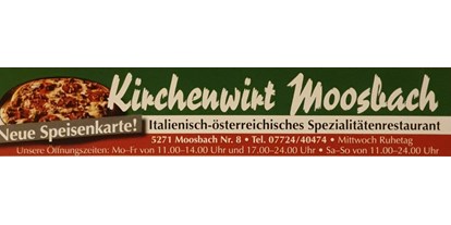 Händler - Produkt-Kategorie: Lebensmittel und Getränke - Moosdorf (Moosdorf, Kirchberg bei Mattighofen) - Kirchenwirt