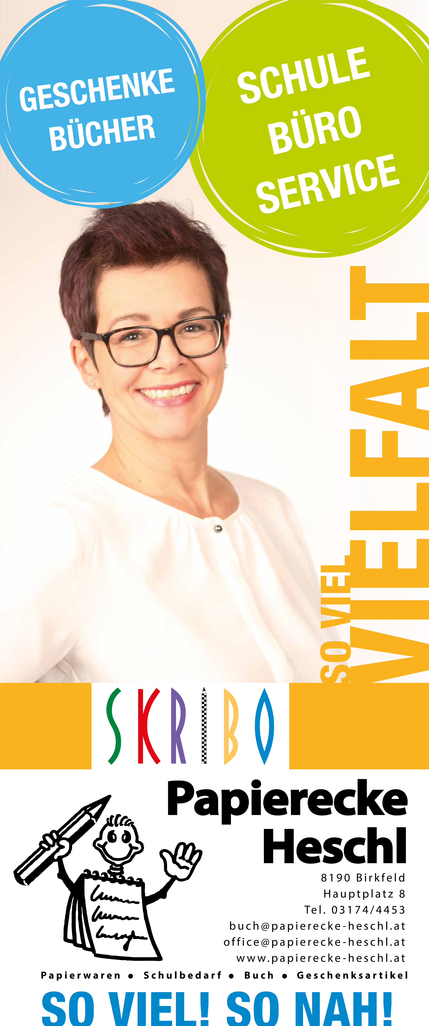 Unternehmen - Skribo Papierecke Heschl