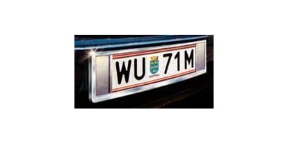 Händler - Produkt-Kategorie: Auto und Motorrad - PLZ 2333 (Österreich) - META CHROM Kennzeichenhalter