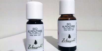Händler - Selbstabholung - PLZ 5110 (Österreich) - Bio-Alpenzirbe / Zirbenöl in Bioqualität der Marke ZIRBENWOHL
 - Zirbenwohl - Ihrer Gesundheit zuliebe