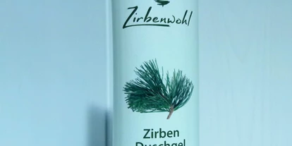 Händler - Produkt-Kategorie: Drogerie und Gesundheit - Wald (Faistenau) - ZIRBENWOHL Duschgel - pflegt und regt die Durchblutung an - Zirbenwohl - Ihrer Gesundheit zuliebe