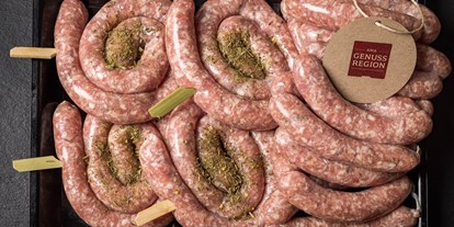 Händler - Produkt-Kategorie: Lebensmittel und Getränke - Schweinsbratwürstel aus Salzburg - Dorfmetzgerei Helmut KARL