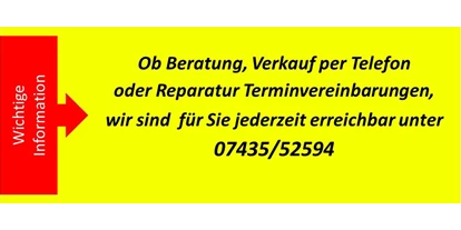 Händler - bevorzugter Kontakt: per E-Mail (Anfrage) - Au (Baumgartenberg, Saxen) - Telefonische Beratung - Elektro Ebner