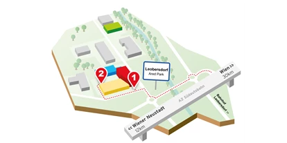 Händler - Produkt-Kategorie: Bürobedarf - Bad Sauerbrunn - Anfahrtsplan - druck.at Druck- und Handelsgesellschaft mbH