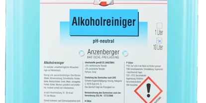 Händler - bevorzugter Kontakt: per Fax - Innerschwand - Alkoholreiniger - Anzenberger Prod.- und Handels GesmbH