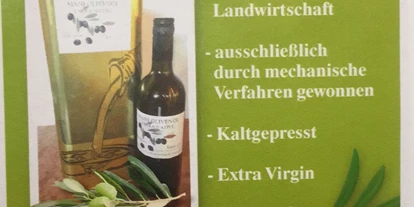 Händler - Produkt-Kategorie: Lebensmittel und Getränke - Wald (Faistenau) - Ölflyer - Olivenöl Maringer