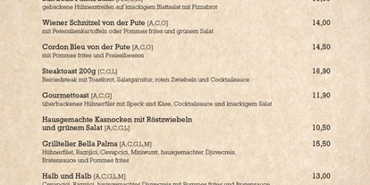 Händler - bevorzugter Kontakt: per E-Mail (Anfrage) - Salzburg-Stadt Salzburg Altstadt - Pizzeria Bella Palma