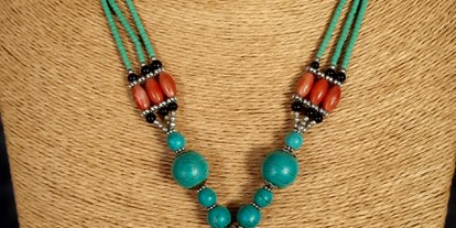 Händler - Produkt-Kategorie: Kleidung und Textil - Flachgau - 022 Halskette aus Nepal €55 - Galerie der Sinne - Mattsee