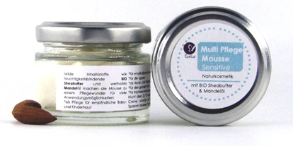 Händler - überwiegend Fairtrade Produkte - Hüttau - Multi Pflege Mousse Sensitive - Evelia Kosmetik - Naturkosmetik handgemacht