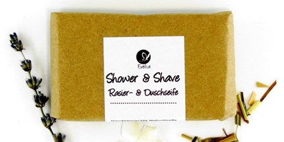 Händler - bevorzugter Kontakt: Online-Shop - PLZ 5442 (Österreich) - Shower & Shave, Rasier- & Duschseife - Evelia Kosmetik - Naturkosmetik handgemacht