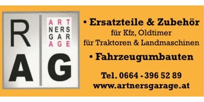 Händler - Unternehmens-Kategorie: Produktion - Salzburg-Stadt Andräviertel - artnersgarage - Ralph Artner