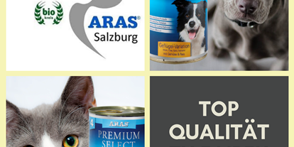 Händler - Produkt-Kategorie: Tierbedarf - Seeham - ARAS Salzburg / Tiernahrung