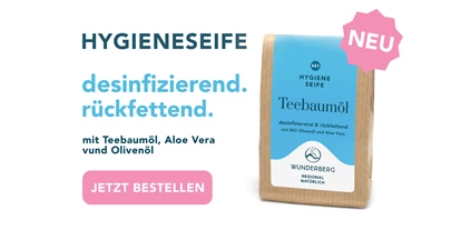 Händler - überwiegend selbstgemachte Produkte - Riedenthal - feste Hygieneseife - Wunderberg