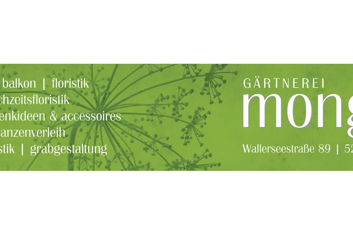 Unternehmen: Unsere Leistungen und Kontaktinformationen im Überblick - Gärtnerei Monger
