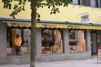 Unternehmen: Der Weltladen Saalfelden in der Fußgängerzone - Weltladen Saalfelden