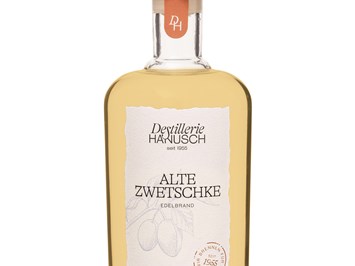 Destillerie & Kaffeerösterei Hanusch Produkt-Beispiele Alte Zwetschke 40% vol