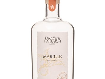 Destillerie & Kaffeerösterei Hanusch Produkt-Beispiele Marillenbrand 40% vol