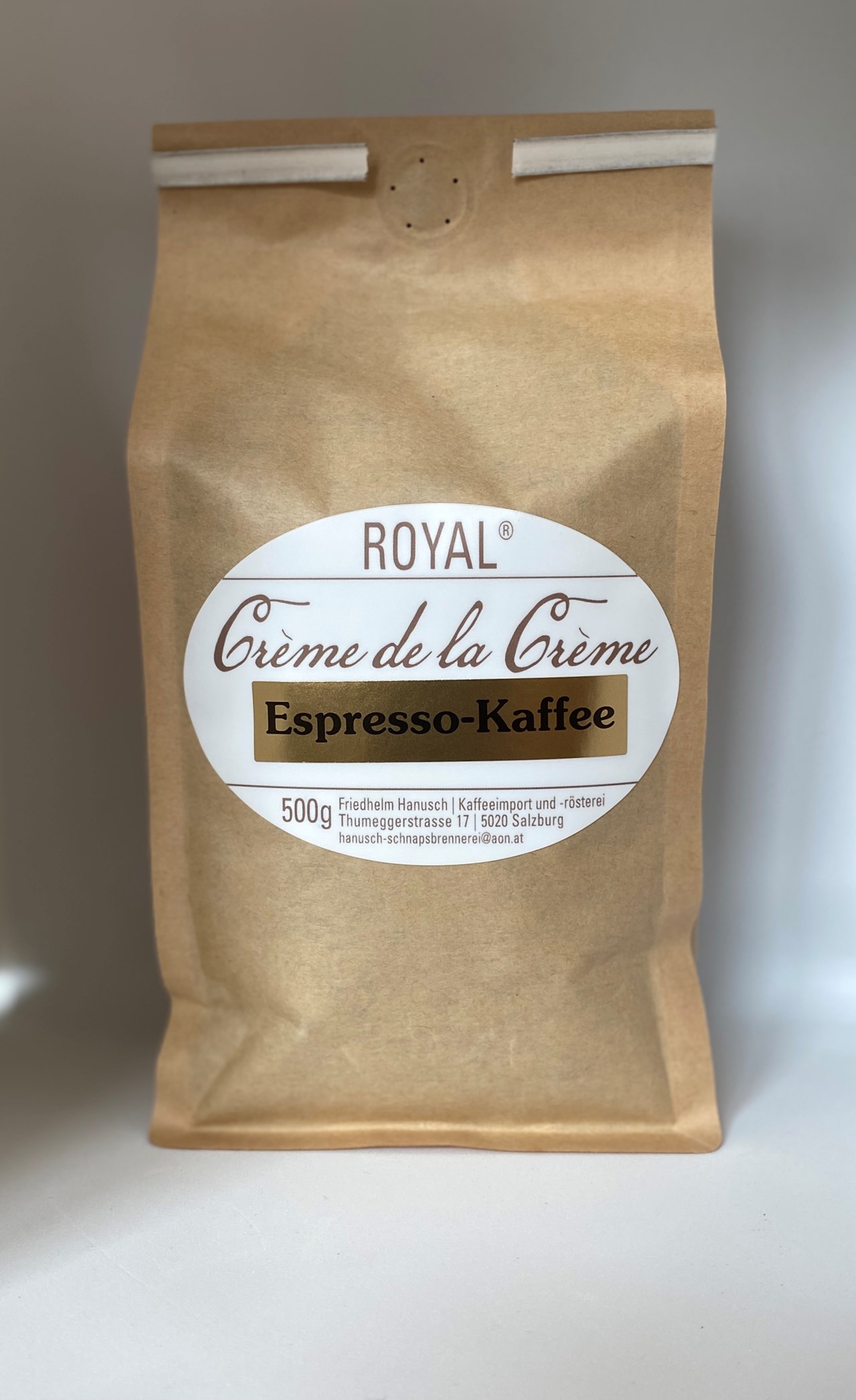 F. Hanusch Schnapsbrennerei | Kaffeerösterei Produkt-Beispiele Royal Crème de la Crème 