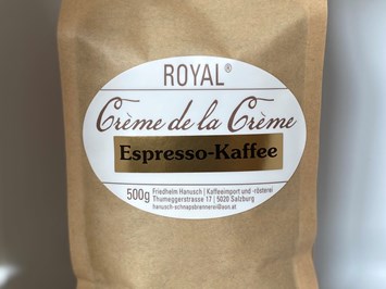 F. Hanusch Schnapsbrennerei | Kaffeerösterei Produkt-Beispiele Royal Crème de la Crème 