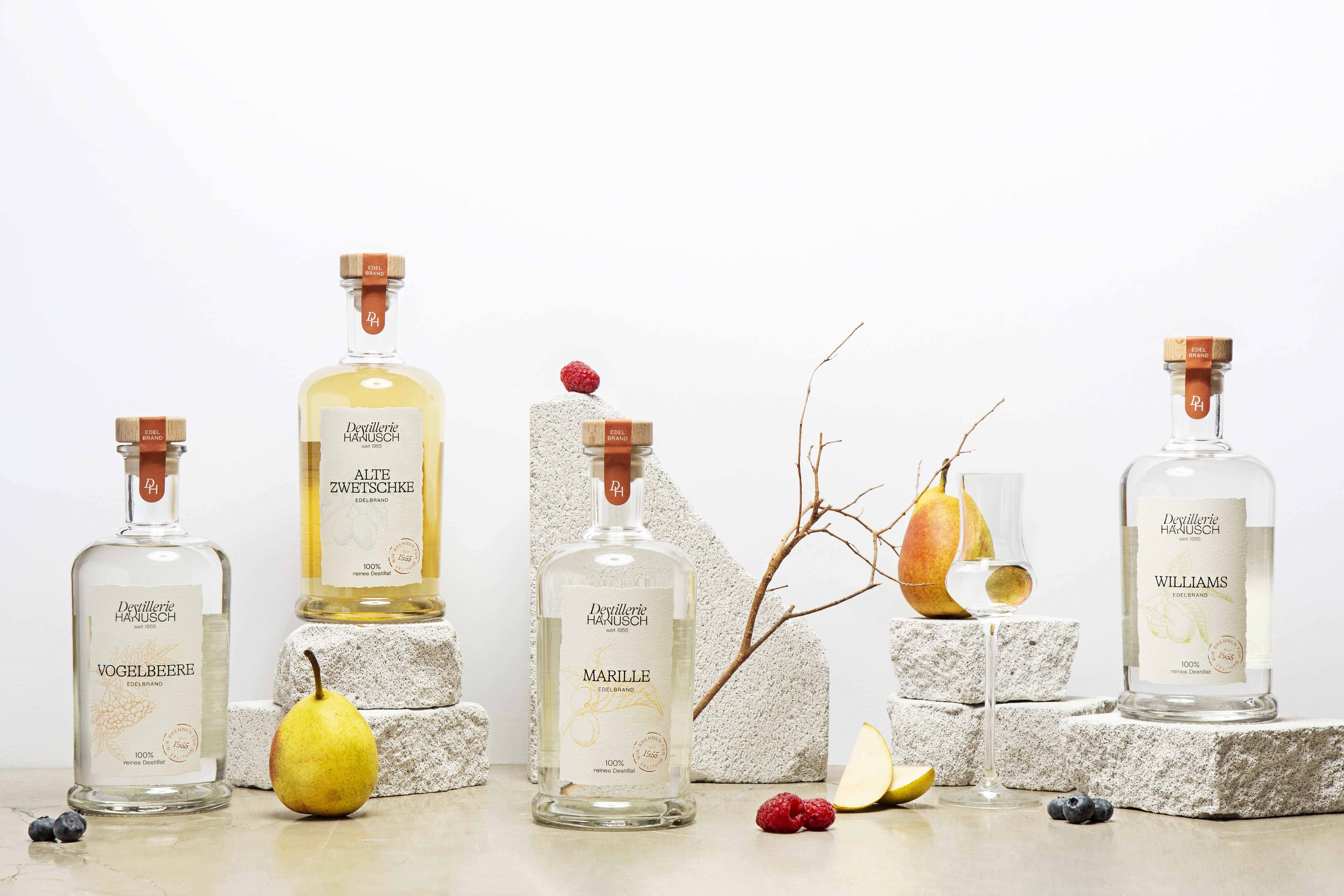 Unternehmen: Unsere Edelbrände - Destillerie & Kaffeerösterei Hanusch