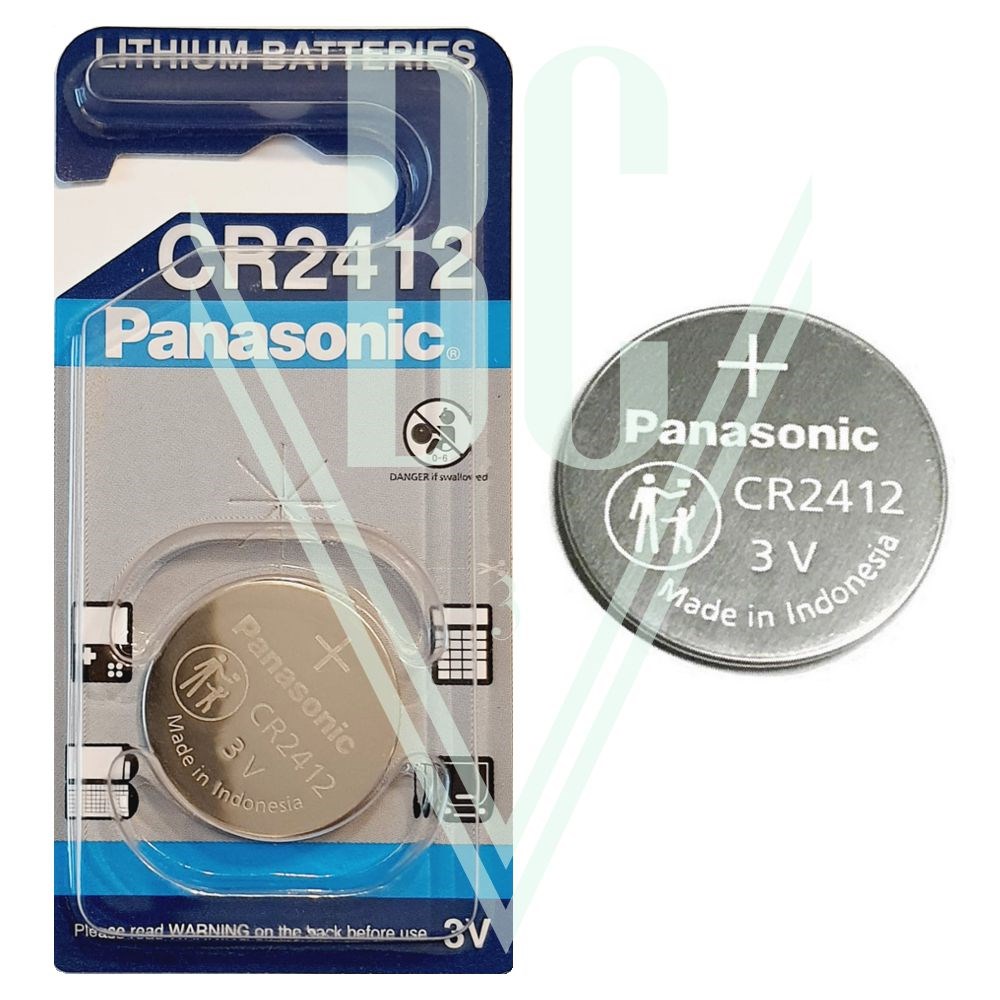 BestCommerce BCV e.U. Produkt-Beispiele Panasonic Knopfzellenbatterie 2412 CR2412 3V, 1er Pack