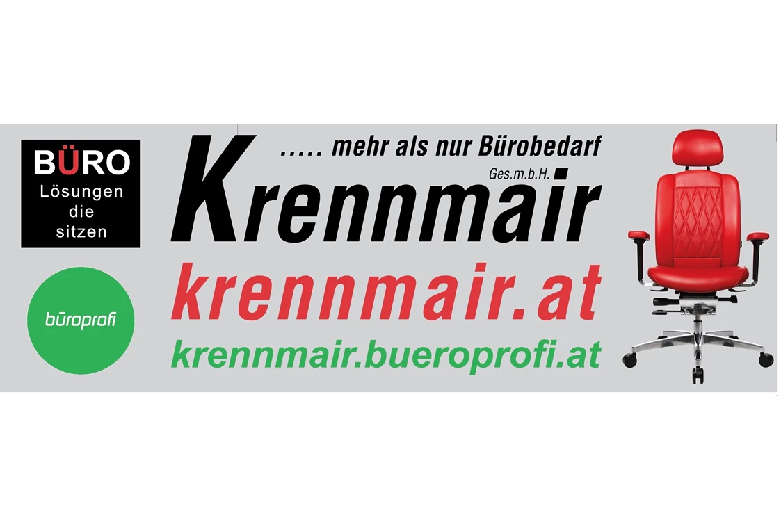 Unternehmen: Krennmair GmbH Bürolösungen / Büroprofi Ennserstraße 83 A - 4407 Dietach