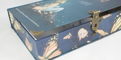 Händler - überwiegend regionale Produkte - Traunviertel - Eine Schatulle aus dem Buch "Vielleicht" angefertigt auf Kundenwunsch. - Bernanderl Upcycling