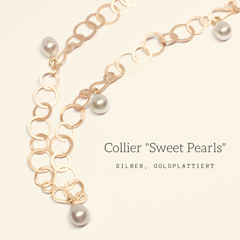 ATELIER 4 Produkt-Beispiele Collier " Sweet Pearls "