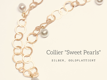 ATELIER 4 Produkt-Beispiele Collier " Sweet Pearls "
