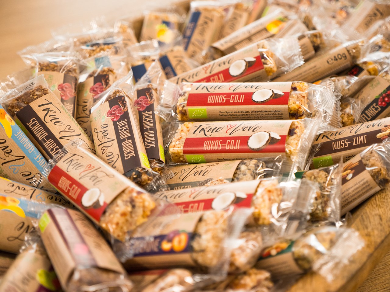 Riegelfabrik GmbH Produkt-Beispiele Bio-Naturriegel und Bio-Naturmüsli