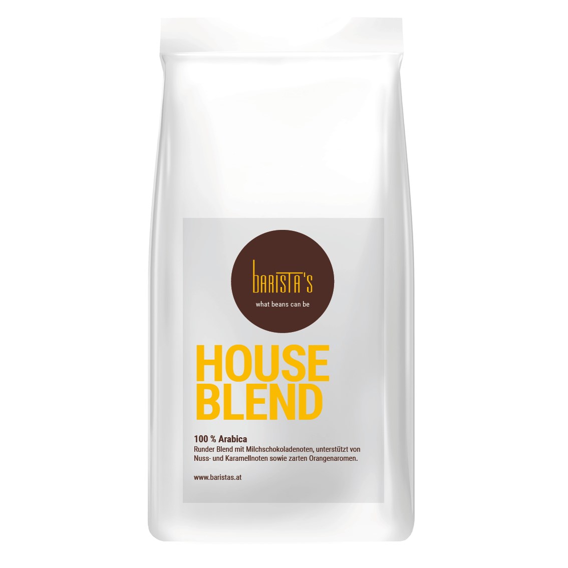Barista’s Kaffee  Produkt-Beispiele Houseblend 1 Kg