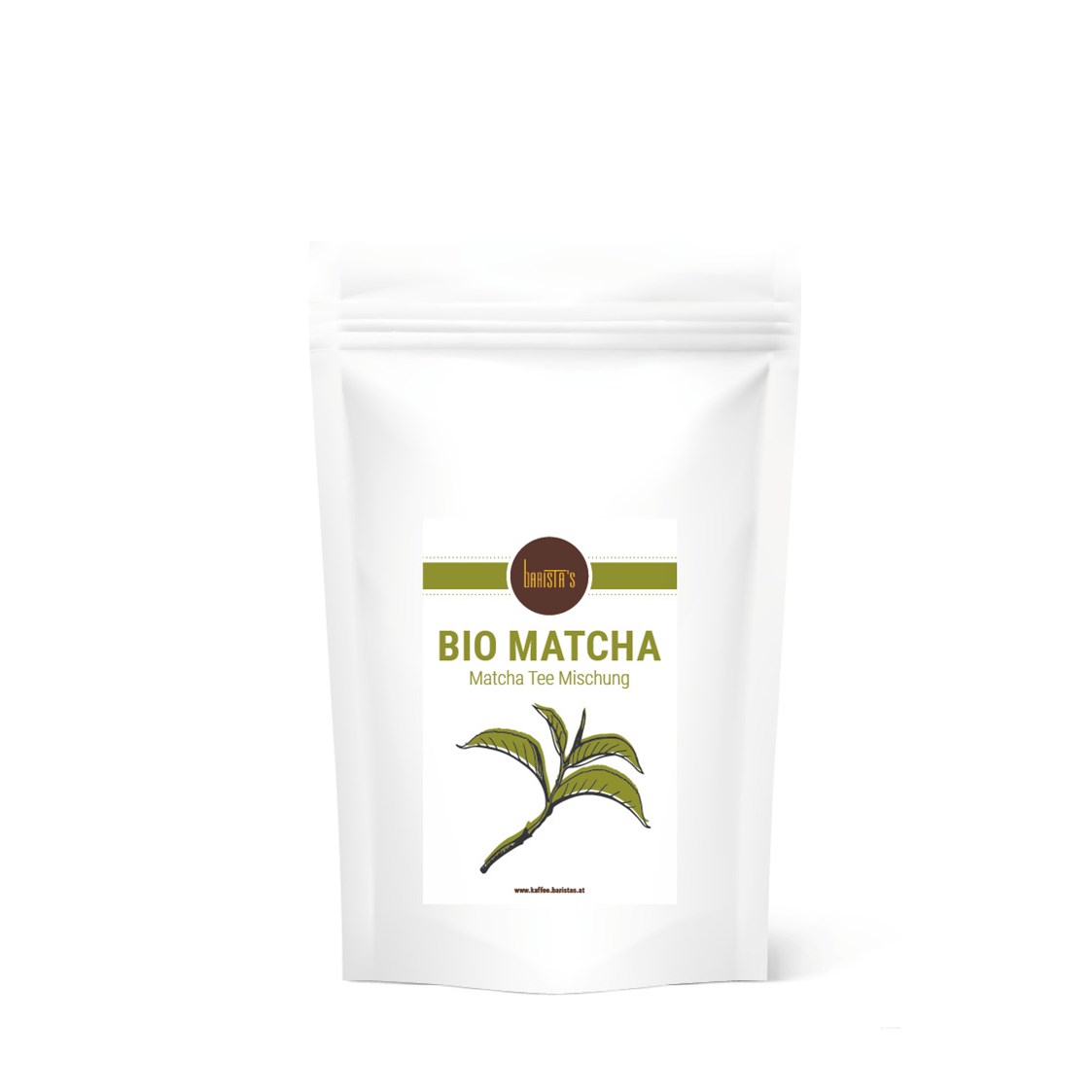 Unternehmen: Unser Bio Matcha Latte Mix lässt sich herrlich einfach, die köstlichsten Variationen dieses Getränks auch zu Hause herstellen.

2 Kaffeelöffel mit 0,3l einer heißen Milch Deiner Wahl aufgießen, umrühren und fertig. Schmeckt auch großartig als Kaltgetränk oder pepp einfach Deinen Smoothie mit etwas grüner Power auf. - Barista’s Kaffee 