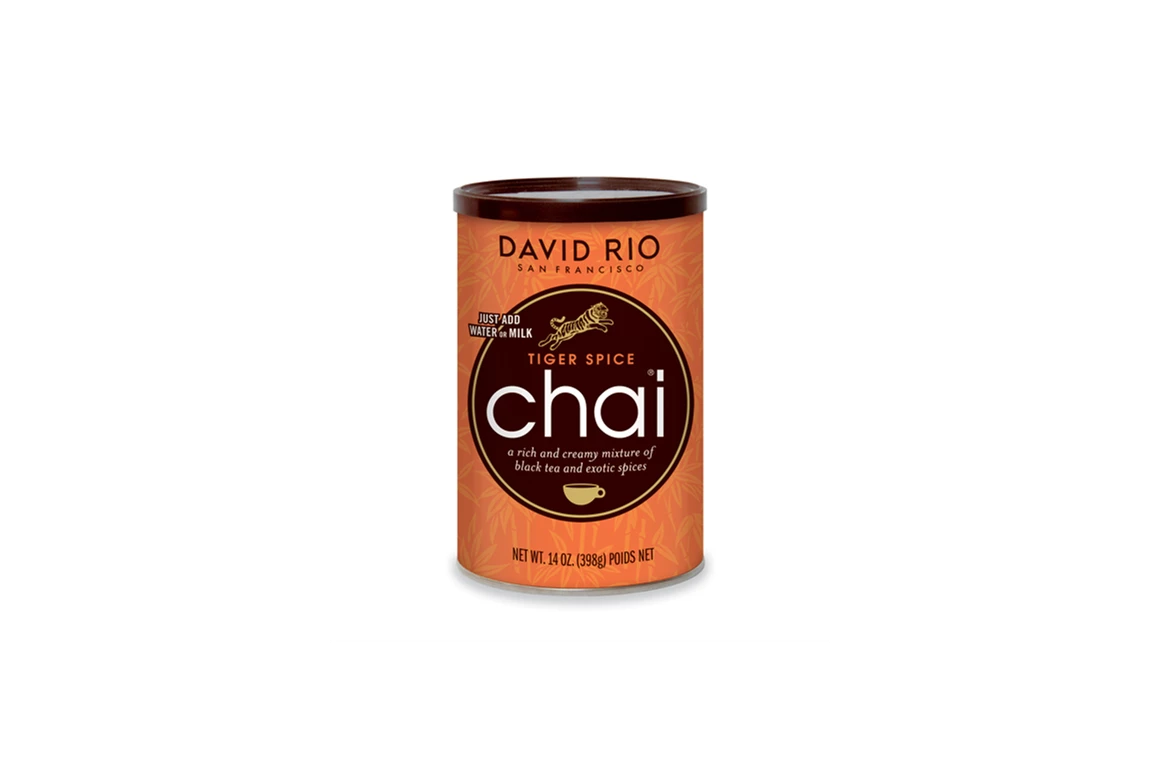 Unternehmen: TIGER SPICE CHAI  Dose, Traditioneller Chai  mit Kardamom , Zimt, Nelken und  Ingwer gewürzt. Sehr cremig im Geschmack. Der Premium Chai aus San Francisco in Pulverform. - Barista’s Kaffee