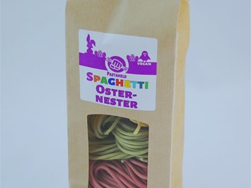 Pastaheld e.U. Produkt-Beispiele Spaghetti Oster- Nester