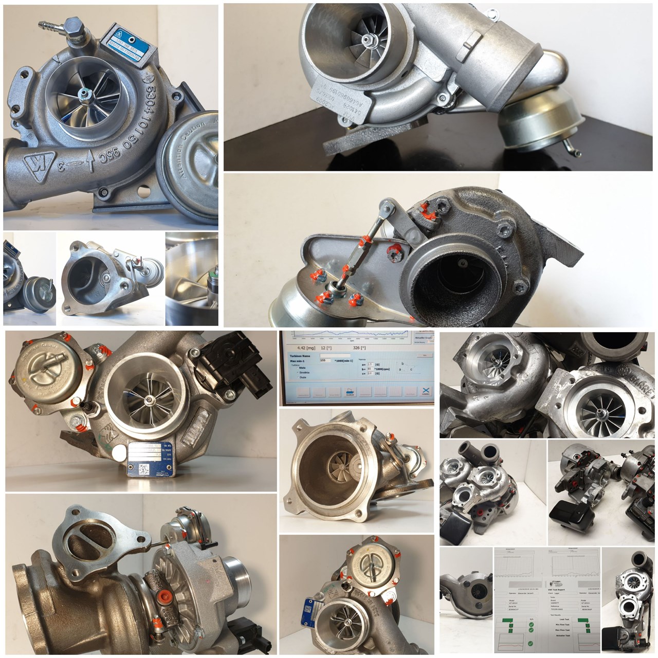 Z-Turbo e.U. Produkt-Beispiele Turbolader