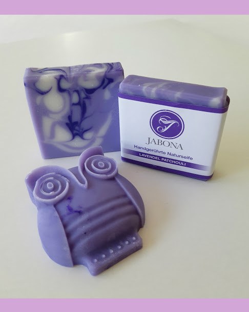 Jabona Naturseifen Produkt-Beispiele Naturseife Lavendel Patchouli 90gr