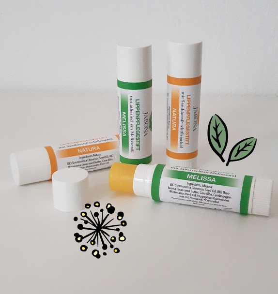 Seifenmanufaktur Jabona  Produkt-Beispiele Lippenpflege Melissa