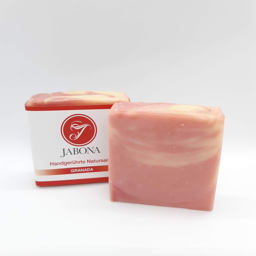 Seifenmanufaktur Jabona  Produkt-Beispiele Naturseife Granada  90gr