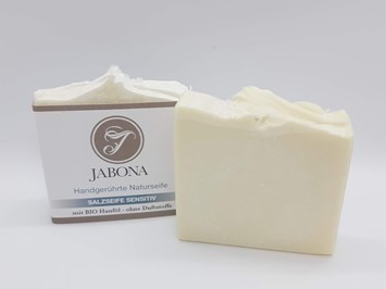 Seifenmanufaktur Jabona  Produkt-Beispiele Salzsoleseife Sensitiv 