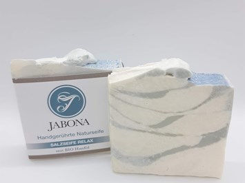 Seifenmanufaktur Jabona  Produkt-Beispiele Salzsoleseife Relax 