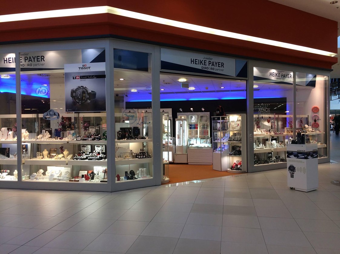 Unternehmen: Unser Geschäft im Leoben City Shopping - Juwelier Heike Payer - Diadoro Partner