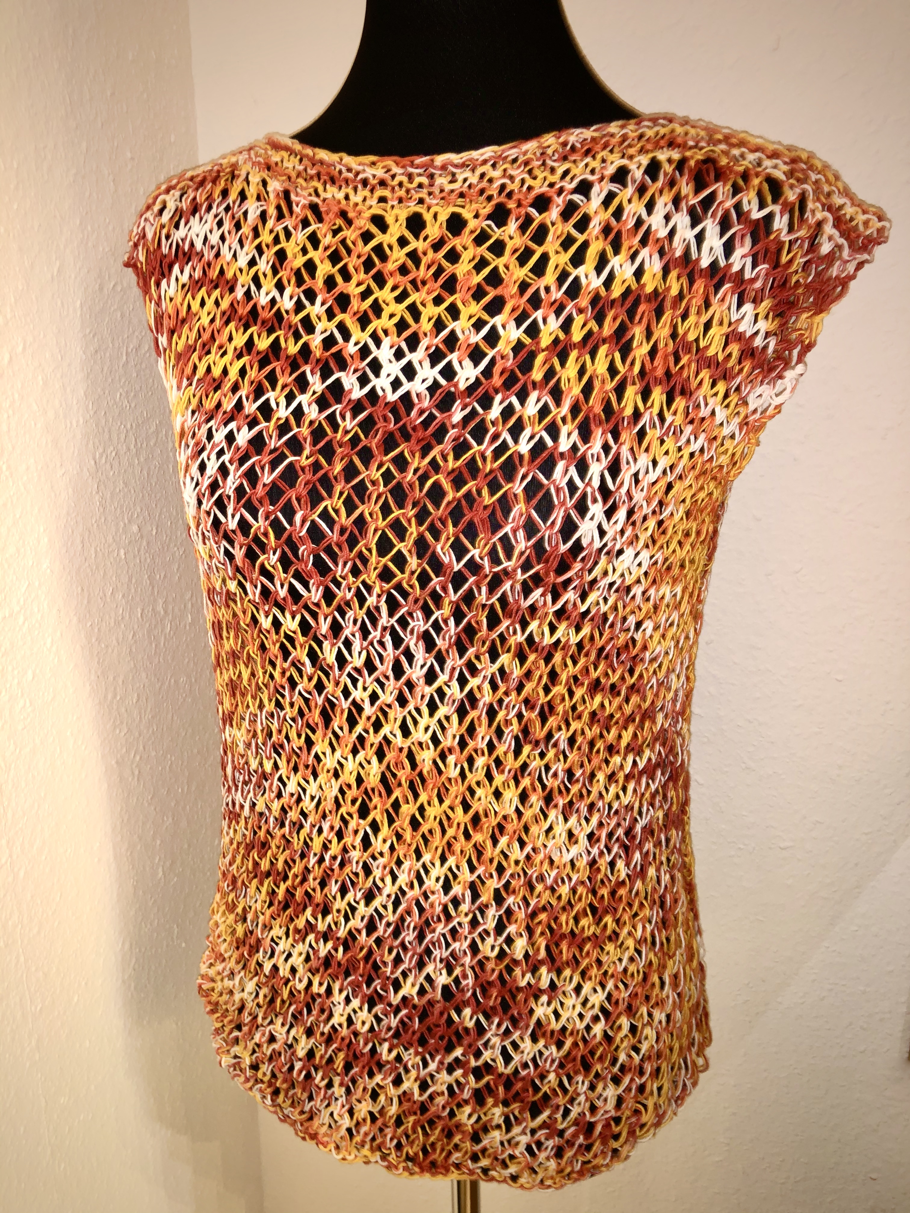 dreams4knit Produkt-Beispiele Top SOMMERLICHE ORANGEN