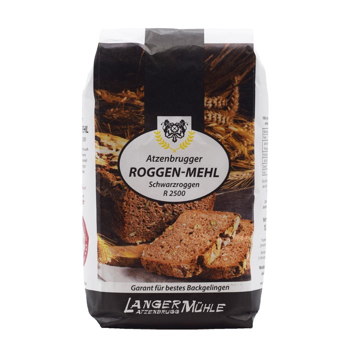 Langer-Mühle e.U. Produkt-Beispiele Roggenmehl R2500 1kg