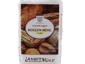 Langer-Mühle e.U. Produkt-Beispiele Roggenmehl R960 1kg