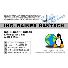 Unternehmen: Ing. Rainer HANTSCH - Hardware & Software