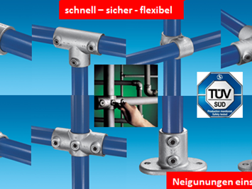 TS Technische Systeme GmbH Produkt-Beispiele Rohrverbinder